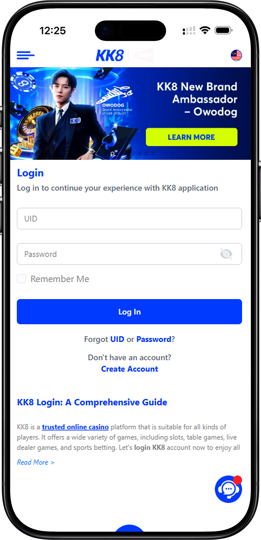 Welcome to the KK8 Official Online Gaming Experience