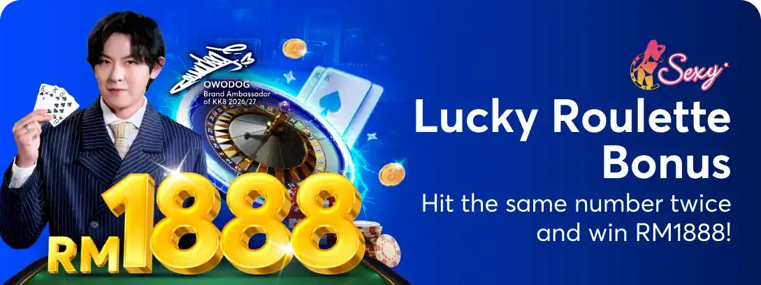 KK8 Lucky Roulette Bonus